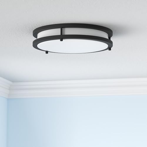 LED 18" Round Flush Mount Lighting (Oil-Rubbed Bronze)