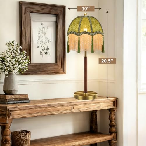 Victorian Gold Table Lamp for Living Room Bedroom (A)