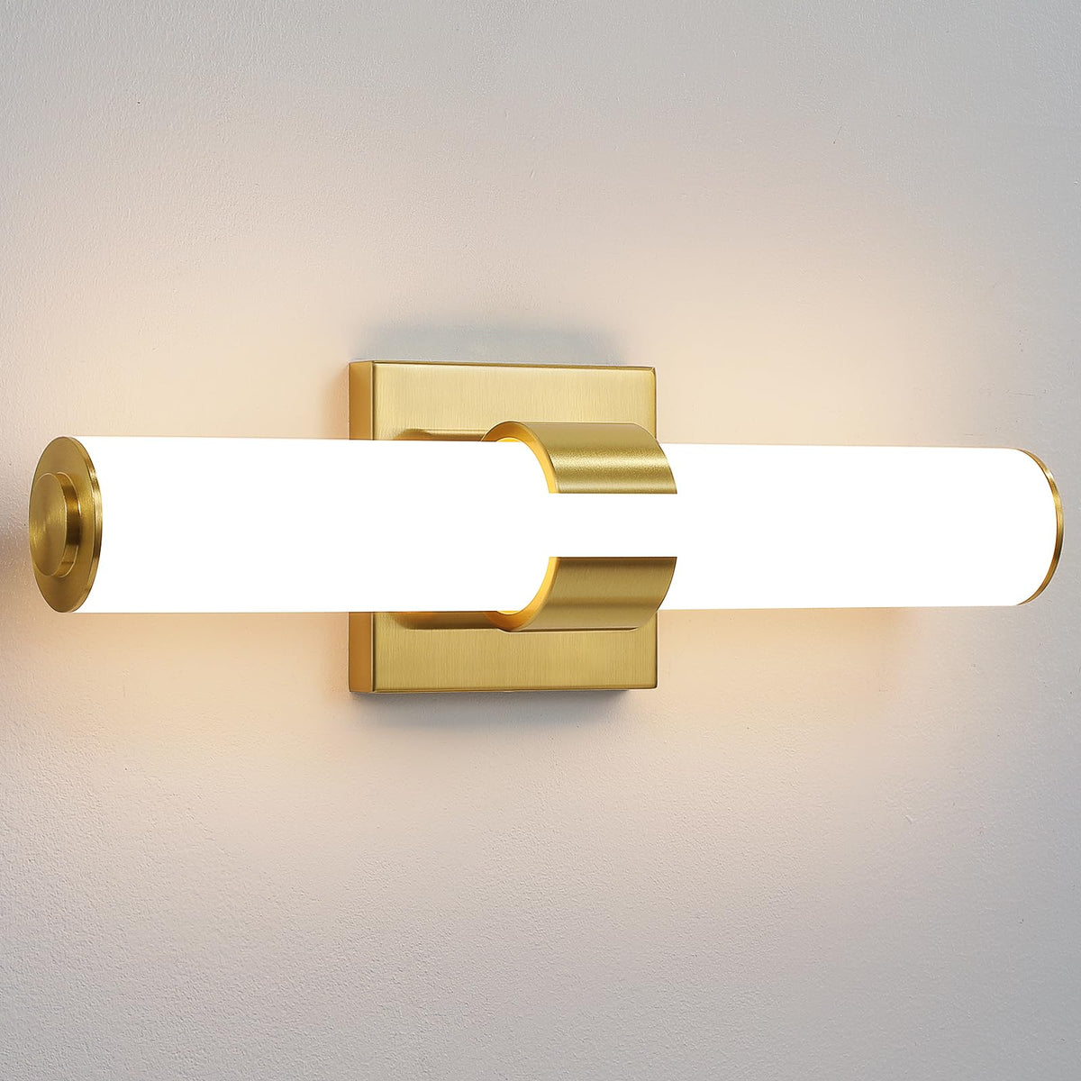 Gold Bathroom Light Fixtures (Gold / 16 INCH)