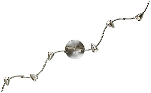 Heavy Duty Axel 72" Wide 6 (Brushed Nickel / 6-Light)