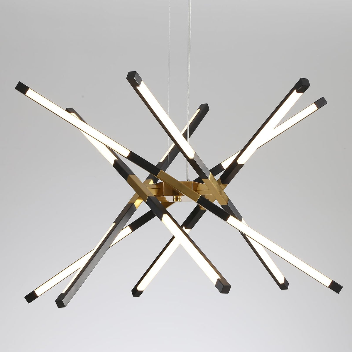 Modern LED Chandelier (12Head-Square Tube)