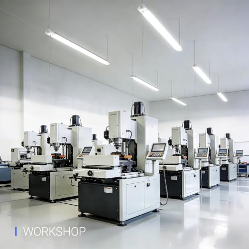 BS84 LED Shop Lights 4FT for Workshop (5000K / White-84W-6 Packs)