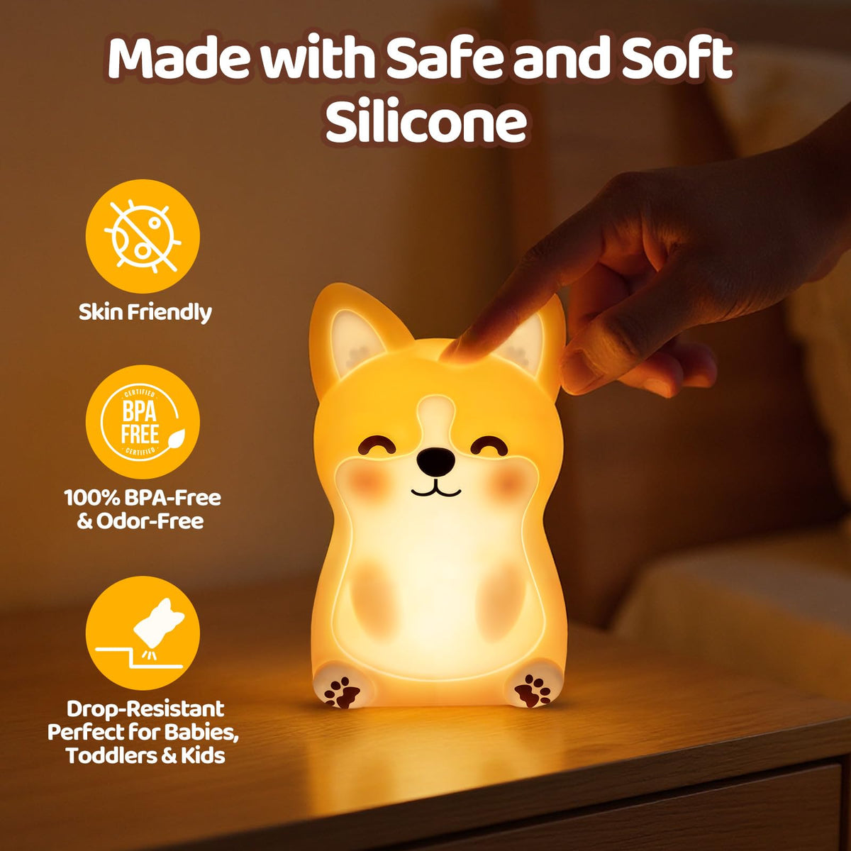 Corgi Gifts for Corgi Lovers (yellow and white)