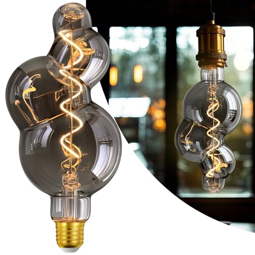 4W Filament 2700K Warm Lights (Special Electroplated Bubble Lights(dimmable))