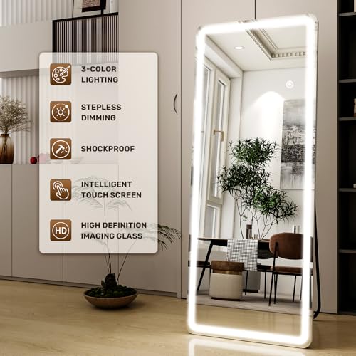 Full Length Mirror with Lights