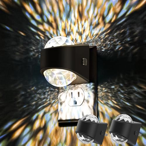Night Light Plug into Wall (Black)
