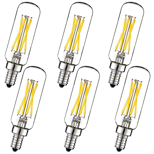T6 T25 E12 Candelabra Bulb 60 watt (Neutral White 4000k 6w)