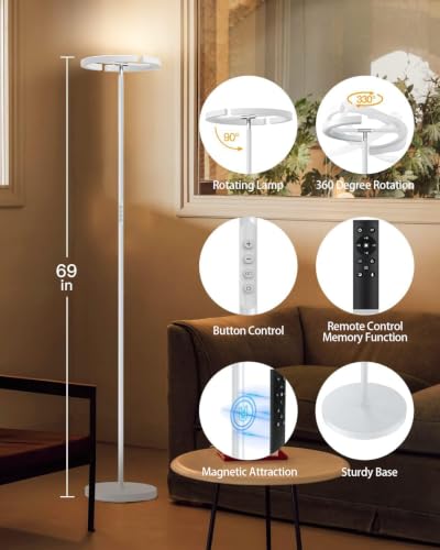 White Floor Lamp (White)
