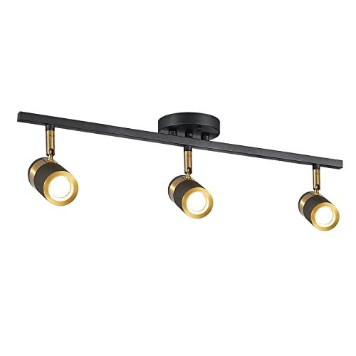 3 Light LED Track Lighting (Black)