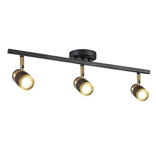 3 Light LED Track Lighting (Black)