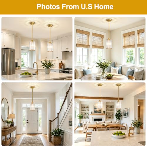 Crystal Chandelier Pendant Lights Kitchen Island