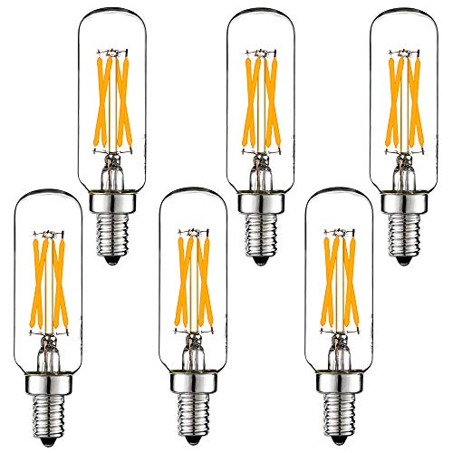 T6 E12 Candelabra Bulb 40 watt (Warm White 2700k 4w)