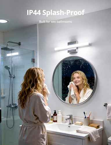 Modern Bathroom Light Fixtures Over Mirror (6000K / 16inch-2 pack)