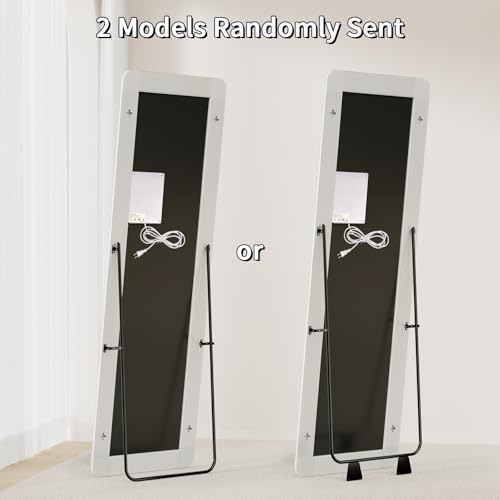 LED Full Length Mirror (Standing Mirror-rectangular / 63"L x 20"W)