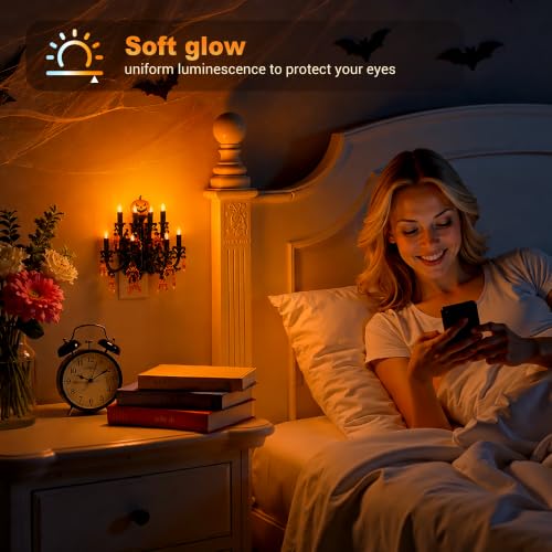 Night Lights Plug Into Wall (Halloween Chandelier / 1 Pack)