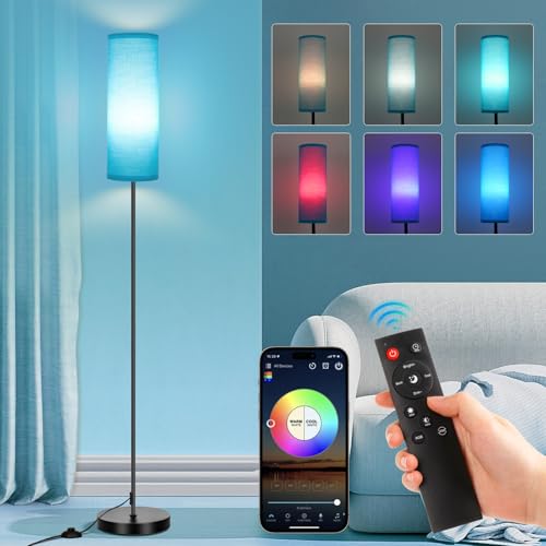 Floor Lamp 9W 800LM Smart Bulb (Turquoise 1_Pack)