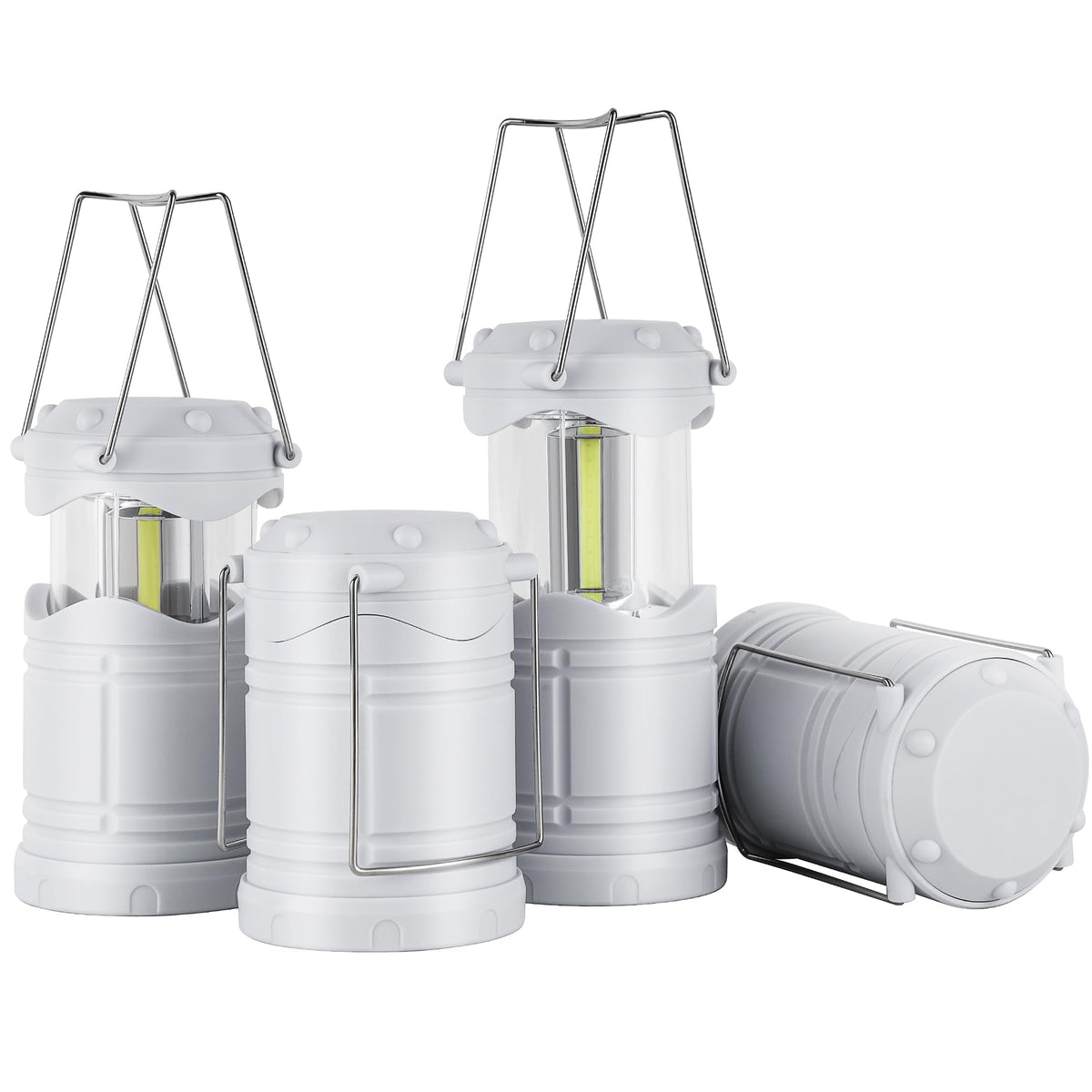 LED Camping Lantern (White (Glow-in-the-Dark))