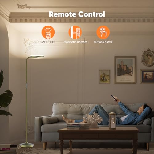 36W LED Floor Lamp (Bronze)