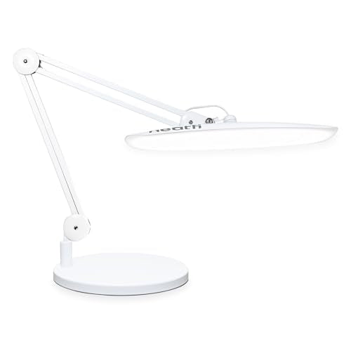 LED Desk Lamp with Base (White / Non-CCT with Base)