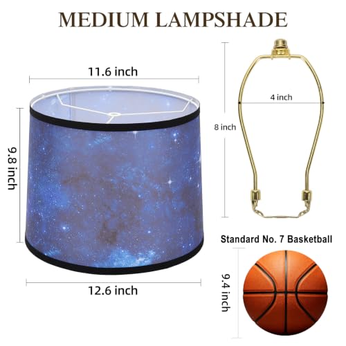 Drum Lamp Shades Set of 2 (Starry Sky)