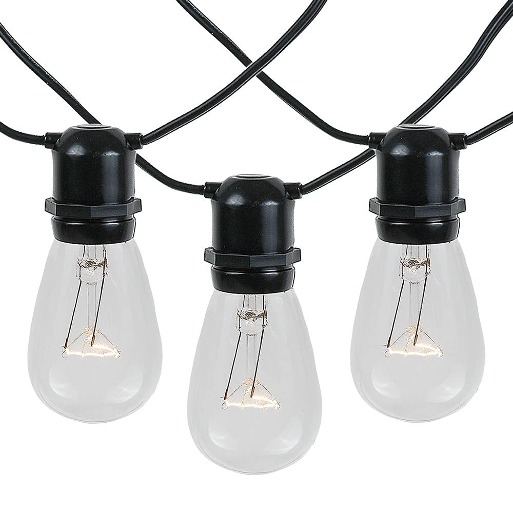 37.5 Feet 25 in Line E26 Sockets (With Incandescent Bulb)