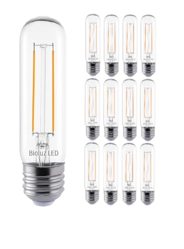 Bioluz 94 CRI T10 Edison Bulbs (12 Pack)
