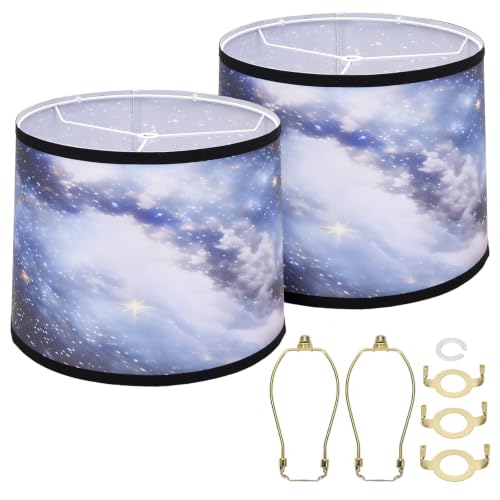 Drum Lamp Shades Set of 2 (Galaxy)