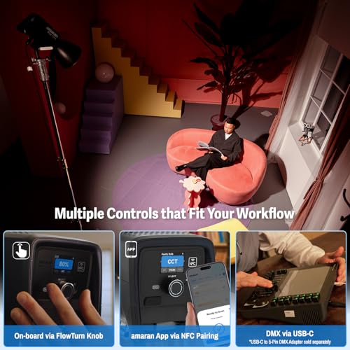 Ray 360c 360W RGB LED Video Light APP (Ray 360c)