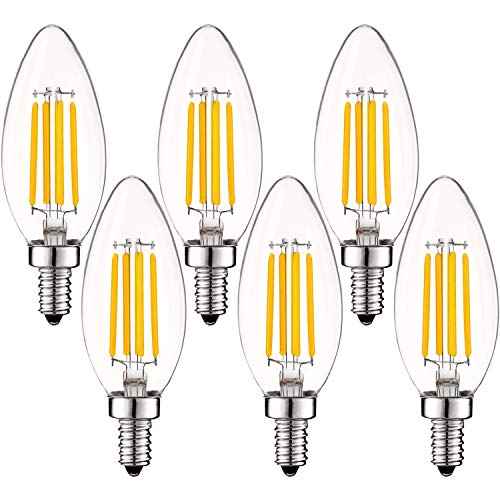 Vintage Candelabra LED Bulb 60W Equivalent
