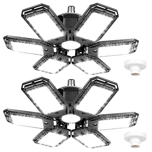 2 Pack LED Garage Lights (200W-2 PACK)