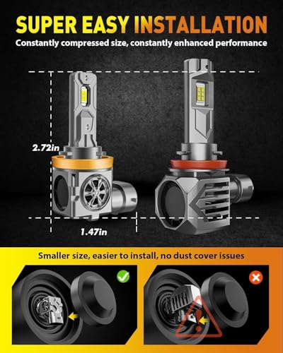 High Performance H11H9 Bulbs (H11 H9)