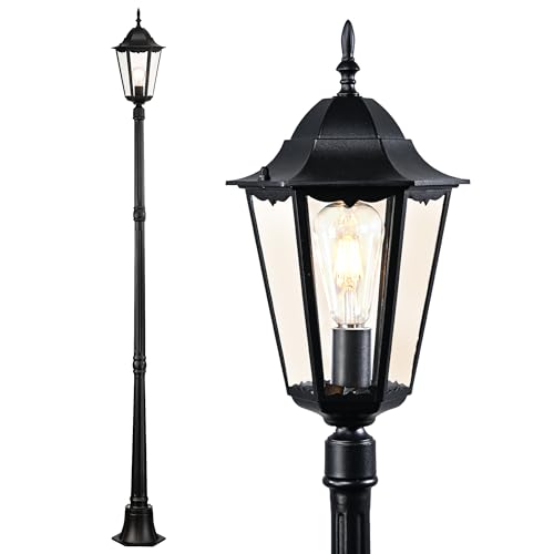 31" Outdoor Post Lights Hard Wired