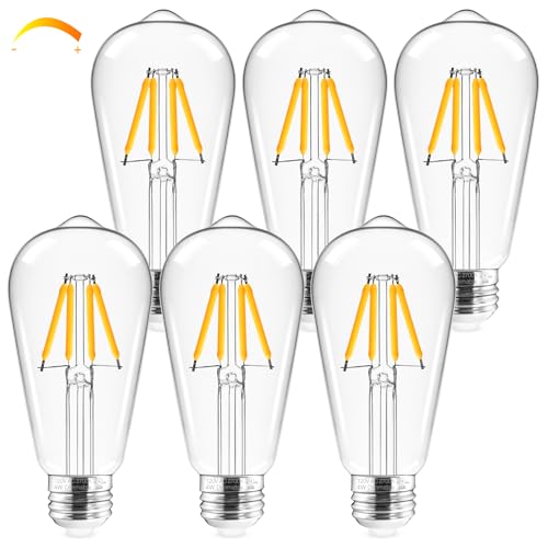 Edison Bulbs Dimmable (Warm White)