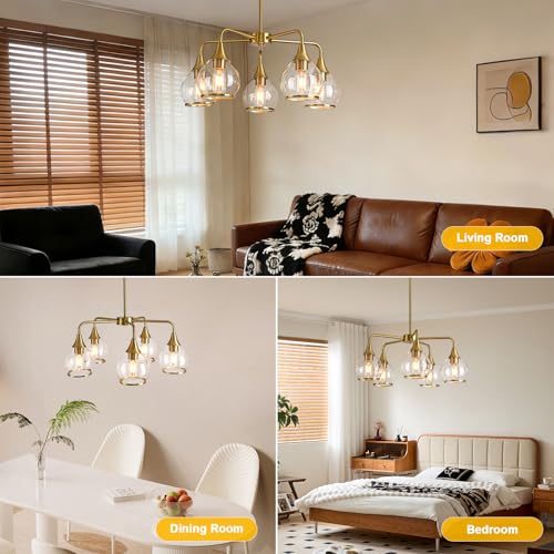 Island Light for Kitchen (Gold / 5-Light-A)