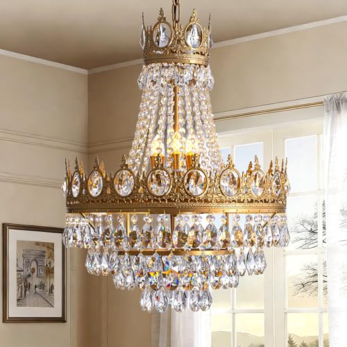 Vintage Crystal Chandelier