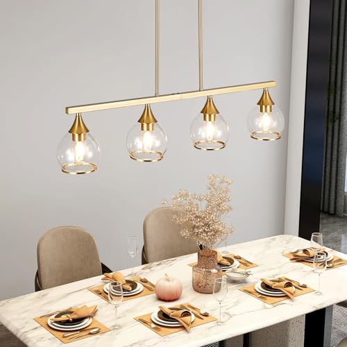 Island Light for Kitchen (Gold / 4-Light)