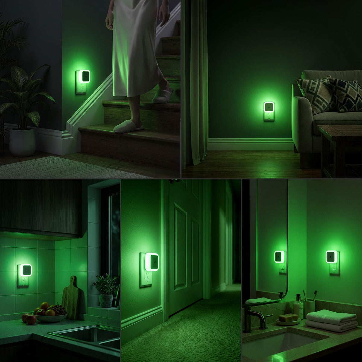 Green Night Light (Green)