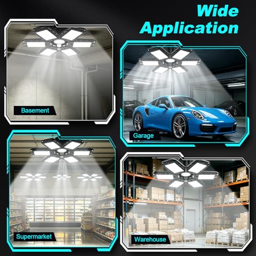 LED Garage Lights 4 Pack (200W-4 PACK)