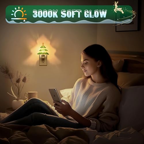 Christmas Tree Night Light (Christmas Tree-3000K / 1 Pack)