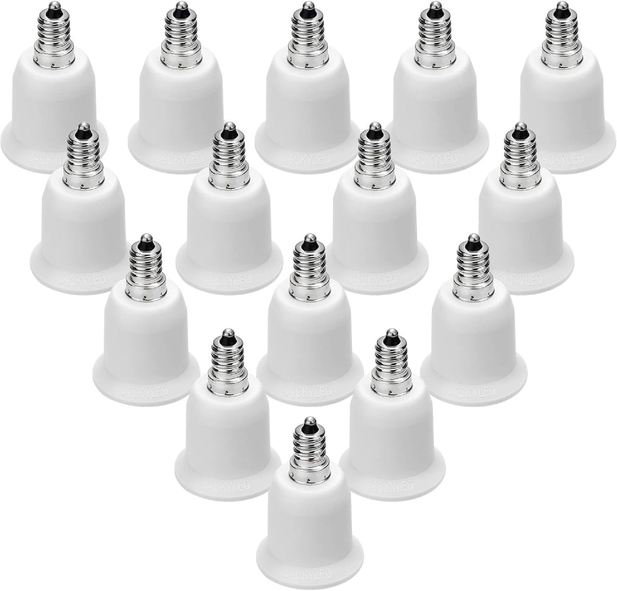 15 Pack E12 to E26 Adapter