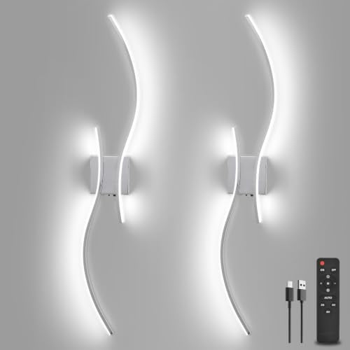LED Battery Operated Wall Scones
