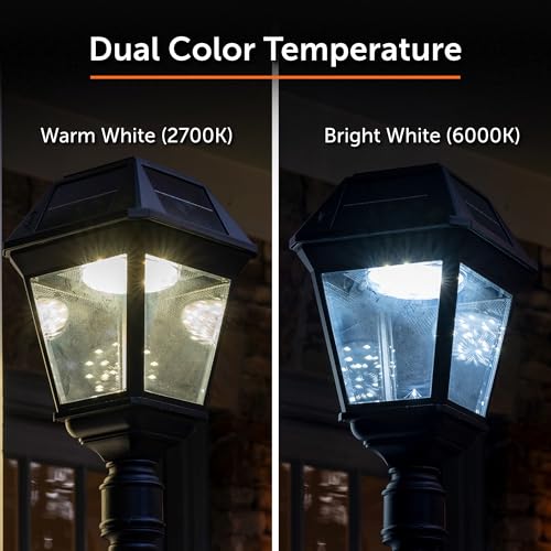 Imperial III Solar Post Light