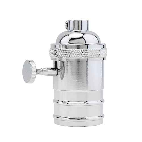 Nickel Lamp Socket (Silver)