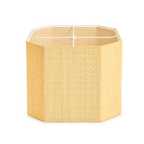 Natural Bamboo Square Lamp Shade (Natural Bamboo - Square)