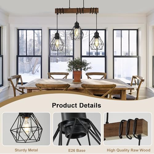 Kitchen Chandeliers Over Table