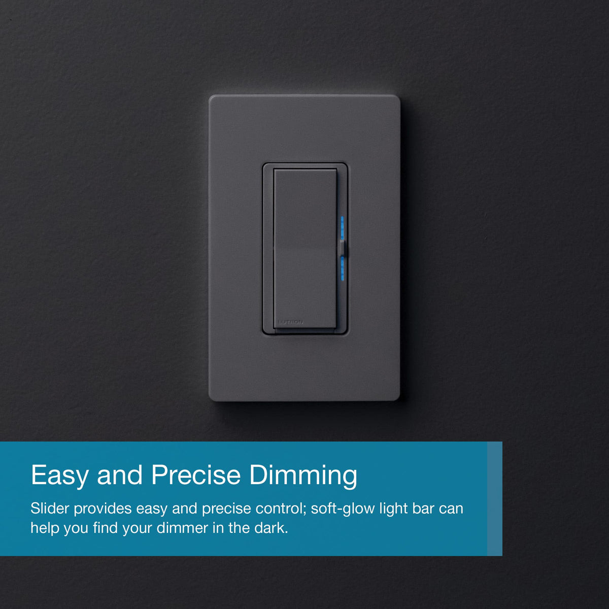 Caseta Diva Smart Dimmer Switch (Ivory / 1 Pack / Diva Smart Dimmer)