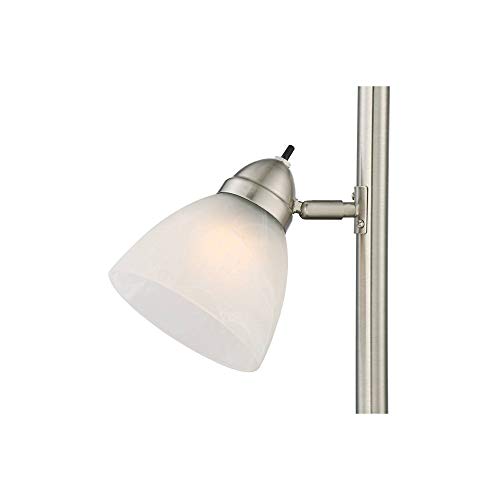 360 Lighting Ellery 72" Tall Nickel Tree Torchiere 3