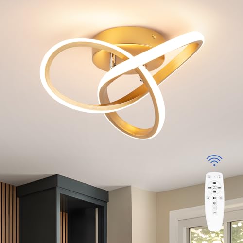 Hallway Light Acrylic Modern LED Ceiling Light Fixtures Cool White 6000K Close to Ceiling Lights for Bedroom