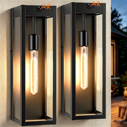 16" Large Motion Sensor Outdoor Wall Lights for House 2