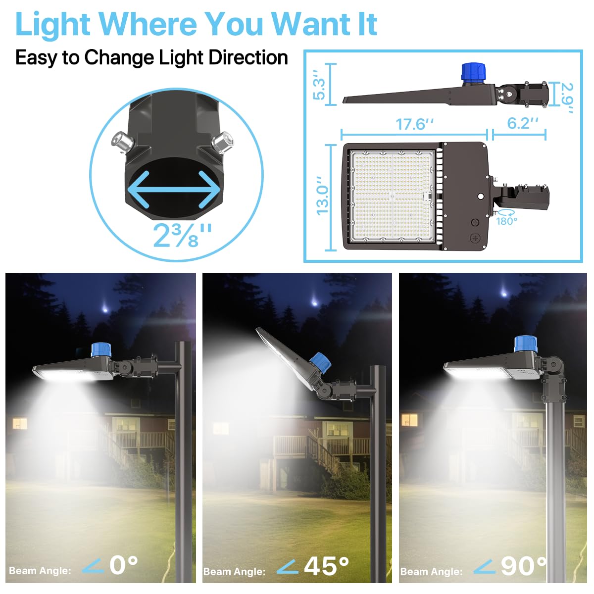 LED Parking Lot Light